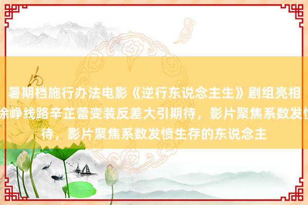 暑期档施行办法电影《逆行东说念主生》剧组亮相上海国外电影节 徐峥线路辛芷蕾变装反差大引期待，影片聚焦系数发愤生存的东说念主